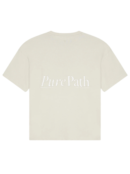 Pure Path Pure Path Fundamental Logo T-shirt - Sand
