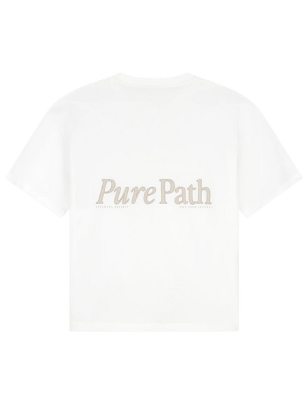 Pure Path Pure Path Fundamental Logo T-shirt - Off White