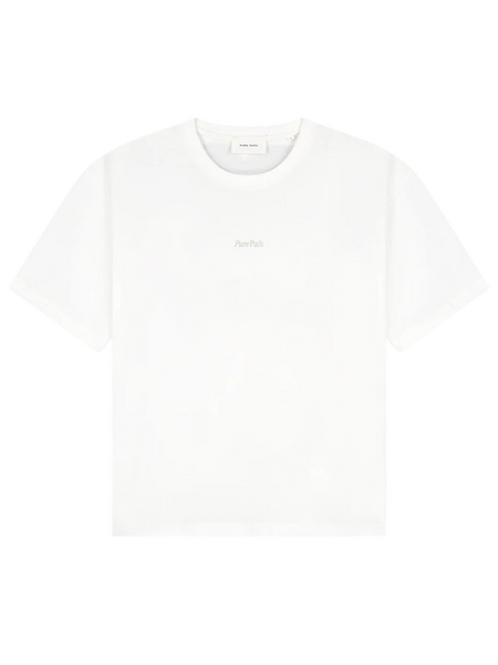 Pure Path Pure Path Fundamental Logo T-shirt - Off White