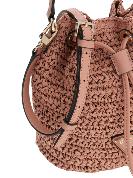 Guess Guess Accessoires Ofelia Top Handle Bucket - Coral Pink