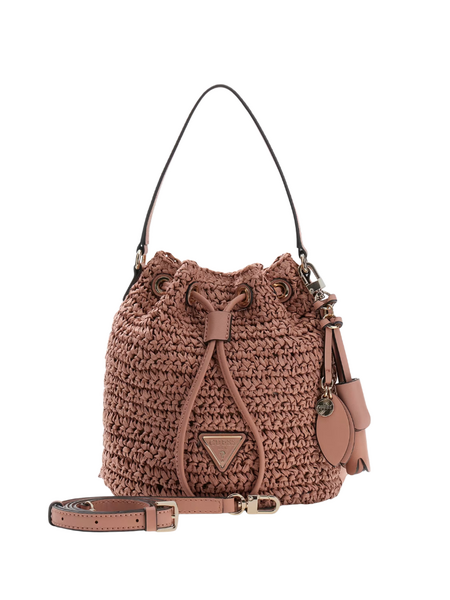 Guess Guess Accessoires Ofelia Top Handle Bucket - Coral Pink