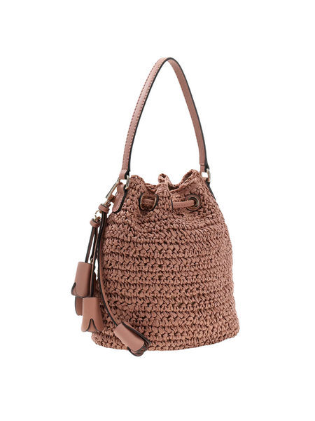 Guess Guess Accessoires Ofelia Top Handle Bucket - Coral Pink