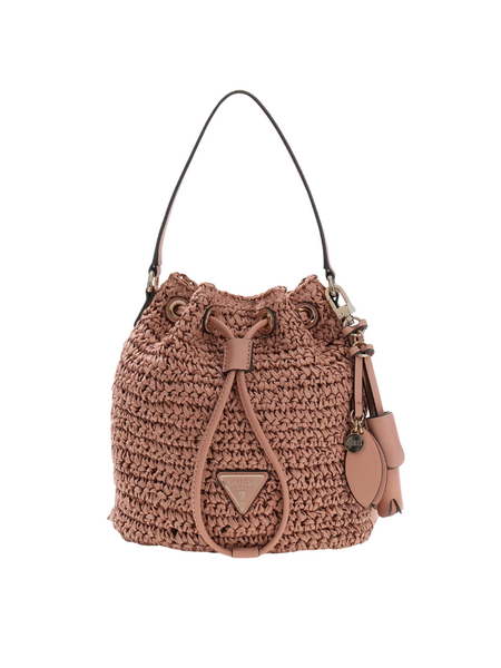Guess Guess Accessoires Ofelia Top Handle Bucket - Coral Pink
