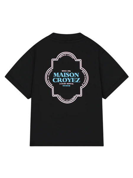 Croyez Croyez Mini Moroccan T-Shirt - Black/Pink
