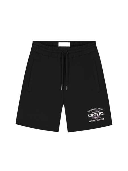 Croyez Overlay Fraternite Shorts - Black