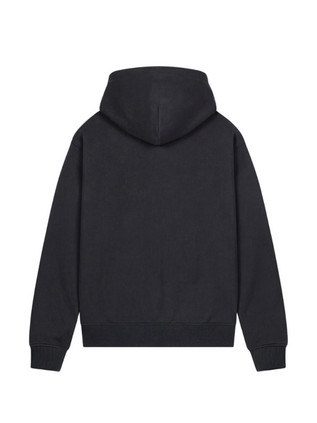 Croyez Croyez Etiquette Zip Hoodie - Vintage Black
