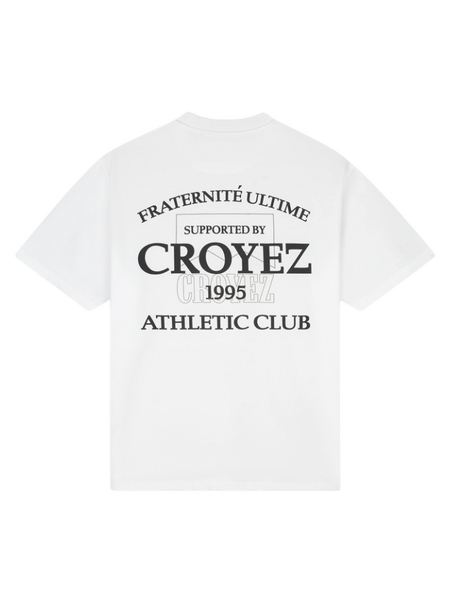 Croyez Croyez Overlay Fraternite T-Shirt - White