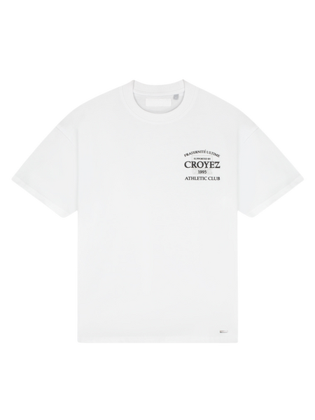 Croyez Croyez Overlay Fraternite T-Shirt - White