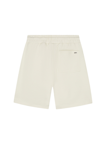 Croyez Croyez Overlay Fraternite Shorts - Off-White