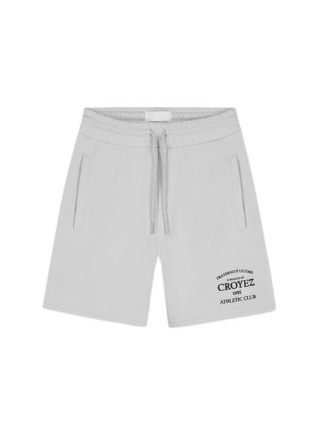 Croyez Overlay Fraternite Shorts - Light Grey