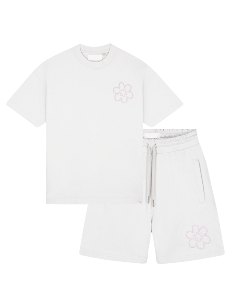Croyez Croyez Contour De La Fleur Combi-Set - Light Grey