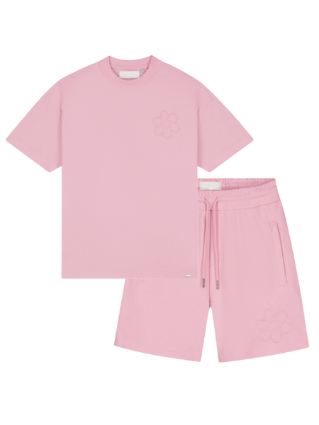 Croyez Contour De La Fleur Combi-Set - Pink