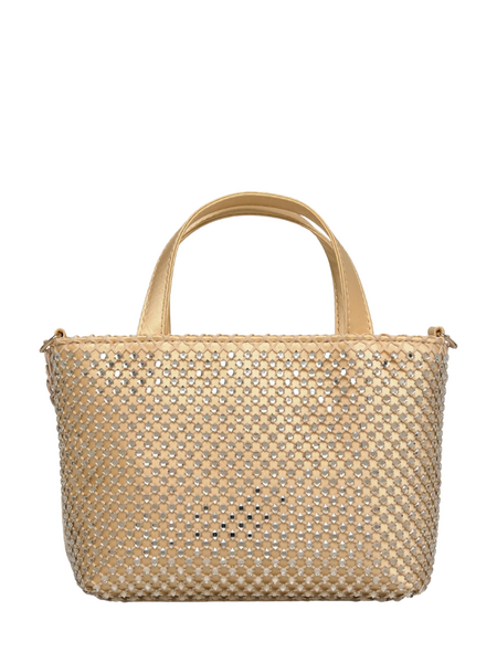 Guess Tasmin Mini Tote - Gold Guess Guess Tasmin Mini Tote - Gold