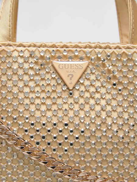 Guess Tasmin Mini Tote - Gold Guess Guess Tasmin Mini Tote - Gold
