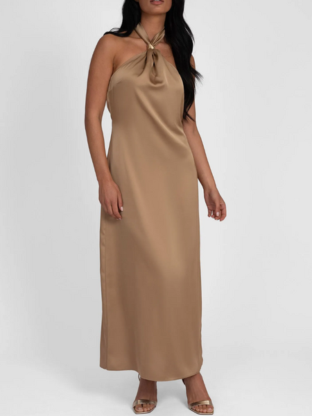 Nikkie Nikkie Ribe Maxi Dress - Tanin