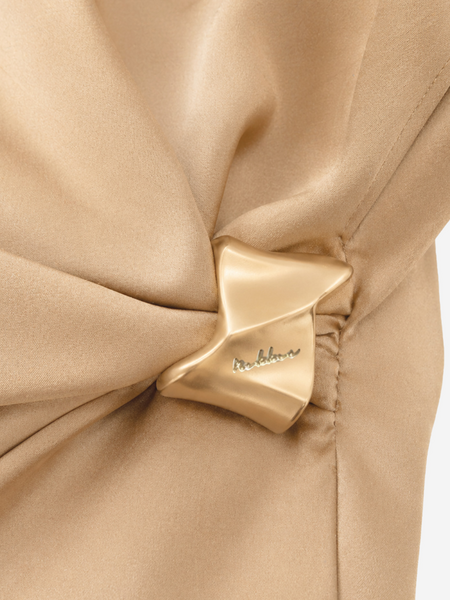 Nikkie Nikkie Ribe Wrap Top - Tanin