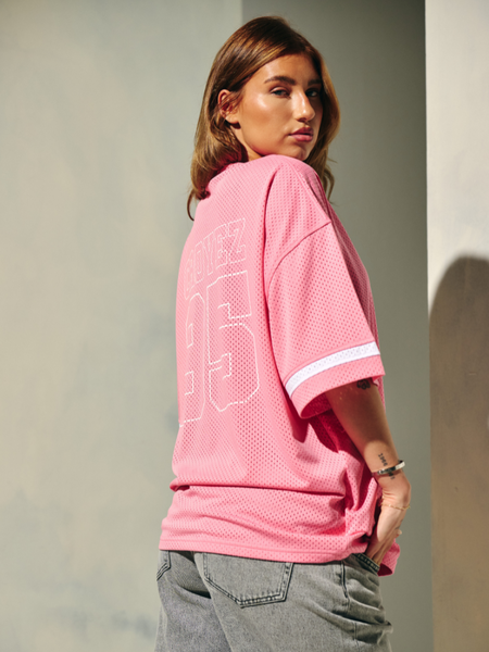 Croyez Croyez Women Mesh Jersey - Pink