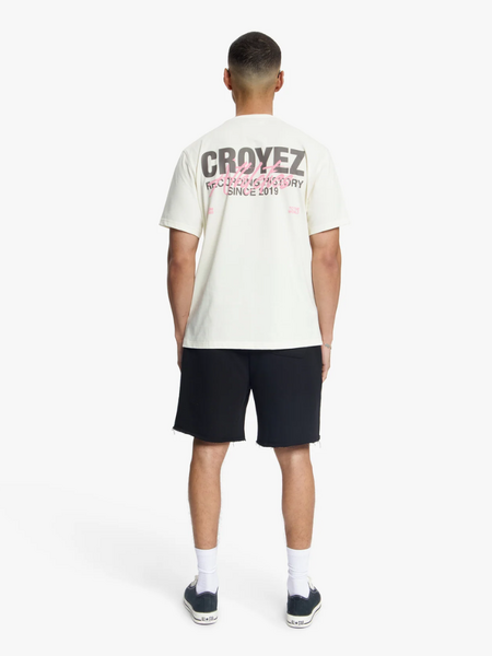 Croyez Croyez Athletics T-Shirt - Cream