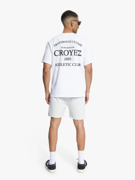 Croyez Croyez Overlay Fraternite T-Shirt - White