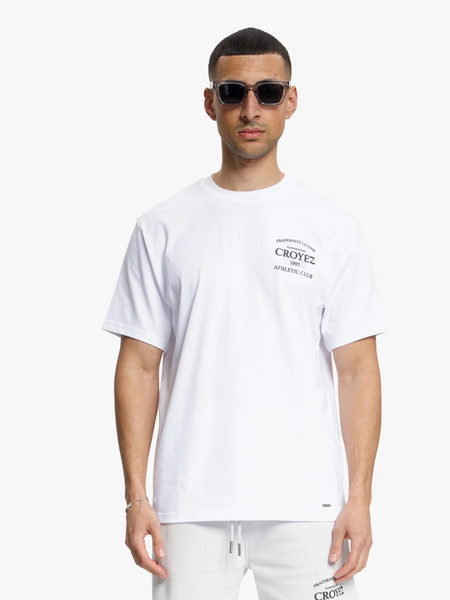 Croyez Croyez Overlay Fraternite T-Shirt - White