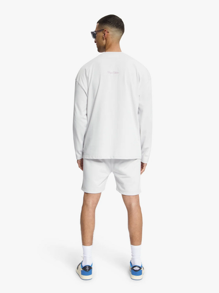 Croyez Croyez Contour De La Fleur Longsleeve - Light Grey