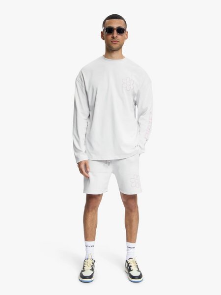 Croyez Croyez Contour De La Fleur Longsleeve - Light Grey