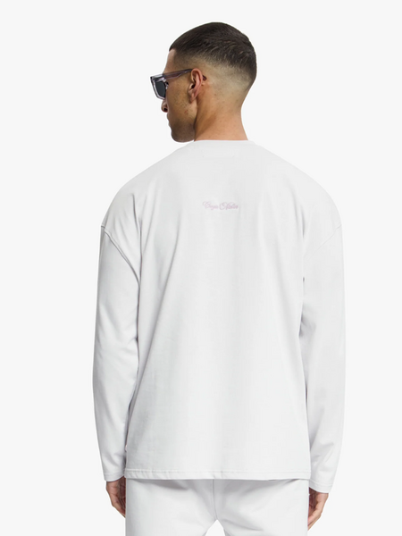 Croyez Croyez Contour De La Fleur Longsleeve - Light Grey