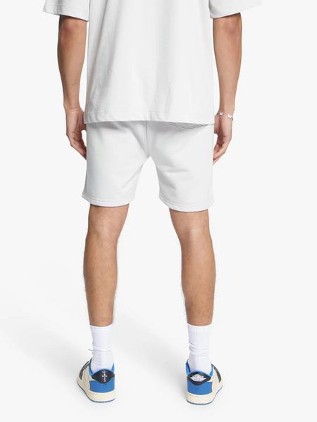 Croyez Croyez Contour De La Fleur Shorts - Light Grey