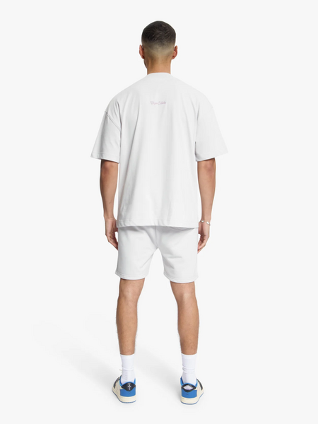 Croyez Croyez Contour De La Fleur Shorts - Light Grey