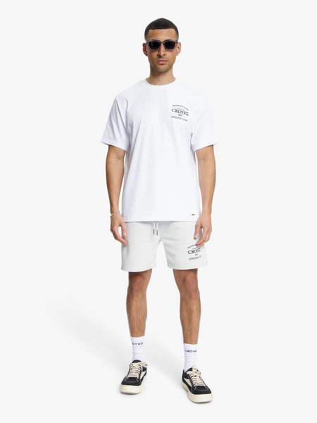 Croyez Croyez Overlay Fraternite Shorts - Light Grey