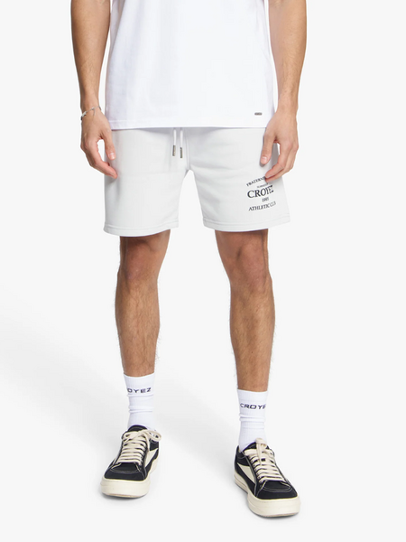 Croyez Overlay Fraternite Shorts - Light Grey