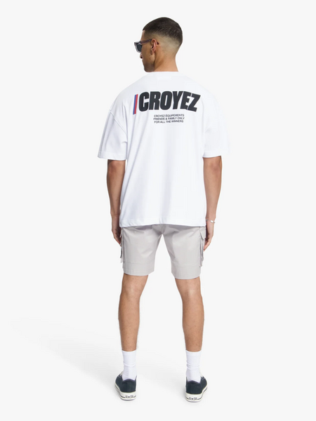 Croyez Classic Cargo Shorts - Light Grey Croyez Croyez Classic Cargo Shorts - Light Grey