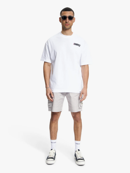 Croyez Classic Cargo Shorts - Light Grey Croyez Croyez Classic Cargo Shorts - Light Grey