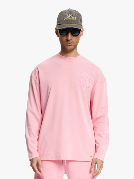 Croyez Contour De La Fleur Longsleeve - Pink