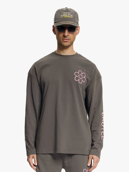Croyez Contour De La Fleur Longsleeve - Washed Brown