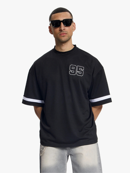 Croyez Croyez Mesh Jersey - Black