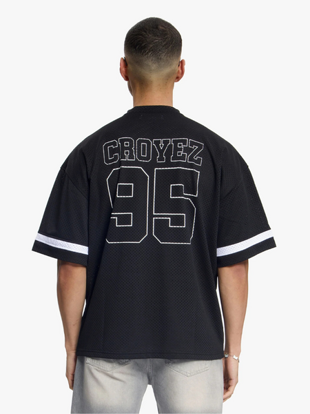 Croyez Mesh Jersey - Black