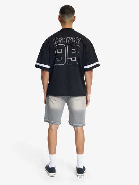 Croyez Croyez Mesh Jersey - Black
