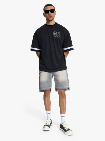 Croyez Croyez Mesh Jersey - Black