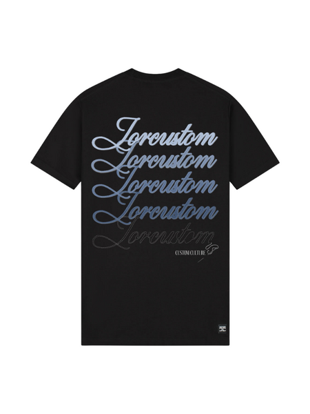 JorCustom Stitched Slim Fit T-Shirt - Black