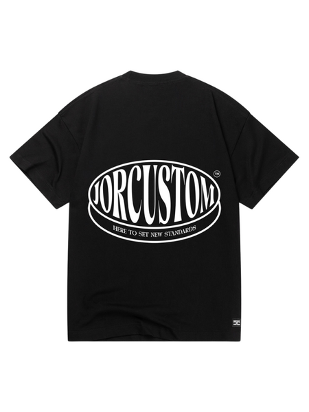 JorCustom Stretched Loose Fit T-Shirt - Black