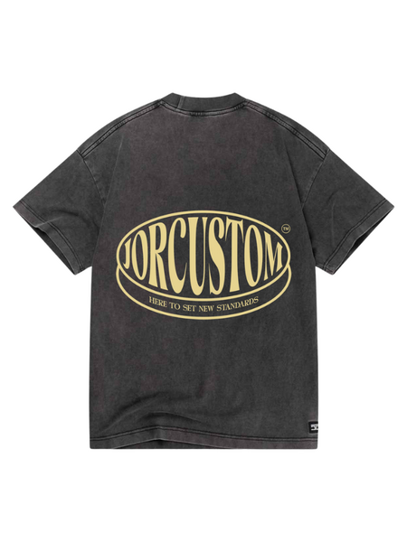 JorCustom Stretched Loose Fit T-Shirt - Acid Grey