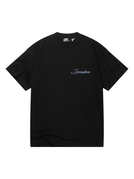 JorCustom JorCustom Stitched Loose Fit T-Shirt - Black