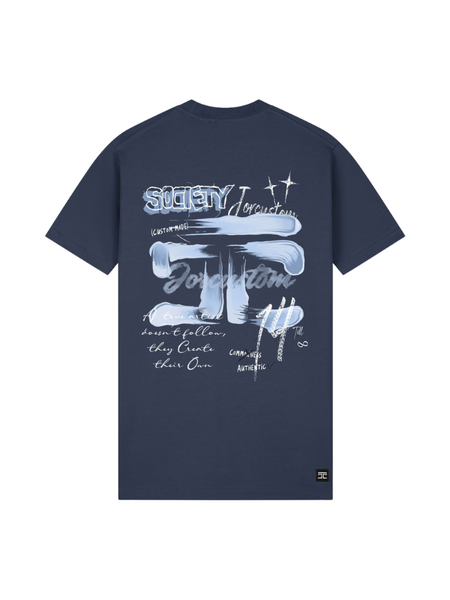JorCustom Artist2.0 Slim Fit T-Shirt - Midnight Blue