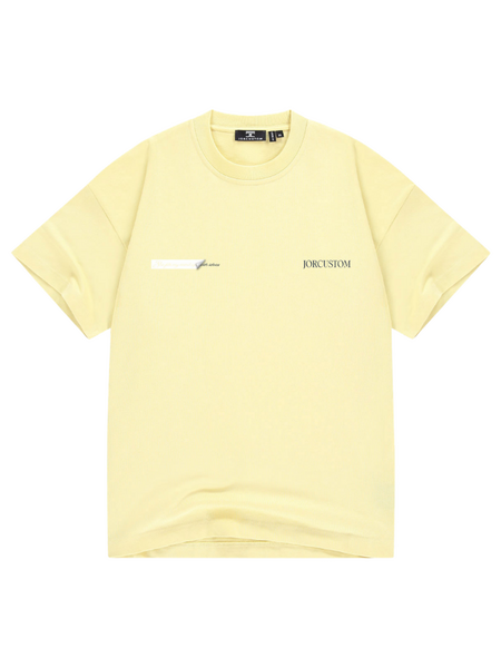 JorCustom JorCustom Angel2.0 Loose Fit T-Shirt - VintageYellow