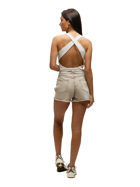 Malelions Malelions Women Cross Back Bouclé B - Off-White