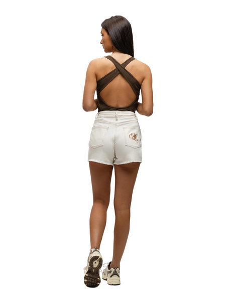 Malelions Malelions Women Cross Back Bouclé B - Espresso