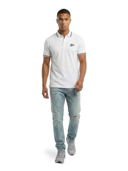 Malelions Formal Polo - White