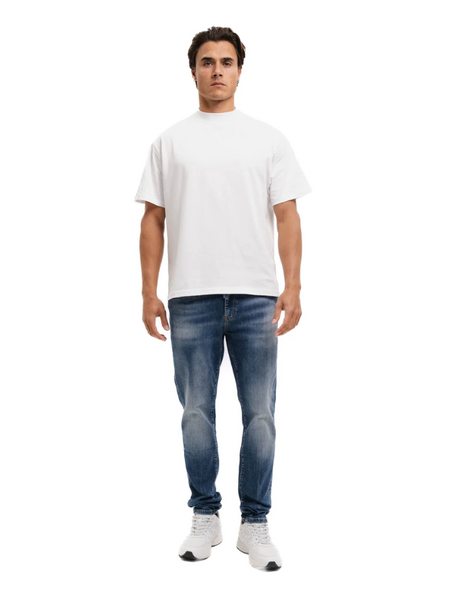 Malelions Slim Regular Jeans - Dark Blue