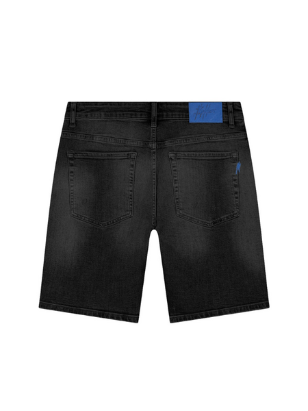 Malelions Malelions Washed Denim Shorts - Black